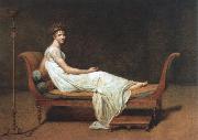 Jacques-Louis  David, portrait of madame recamier
